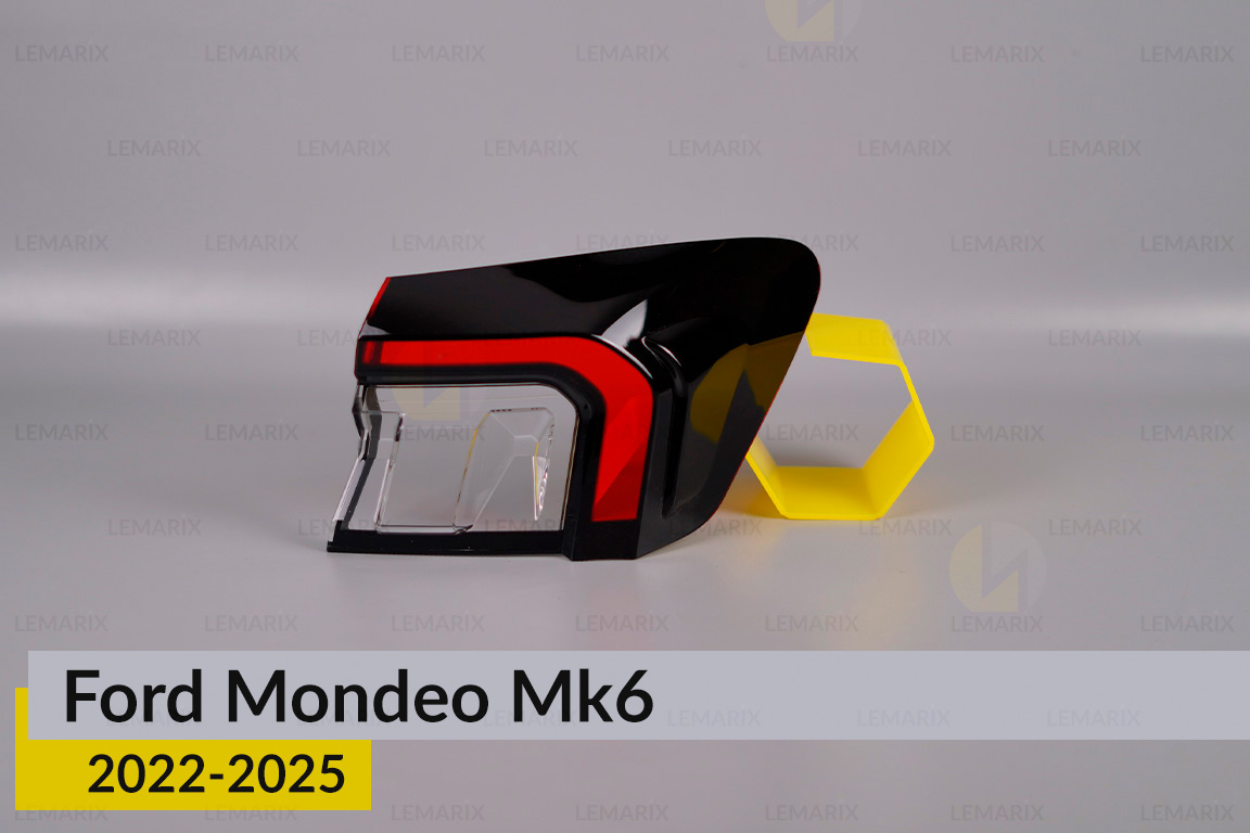 Скло заднього ліхтаря зовнішнє в крилі Ford Mondeo Mk6 (2022-2025) праве
