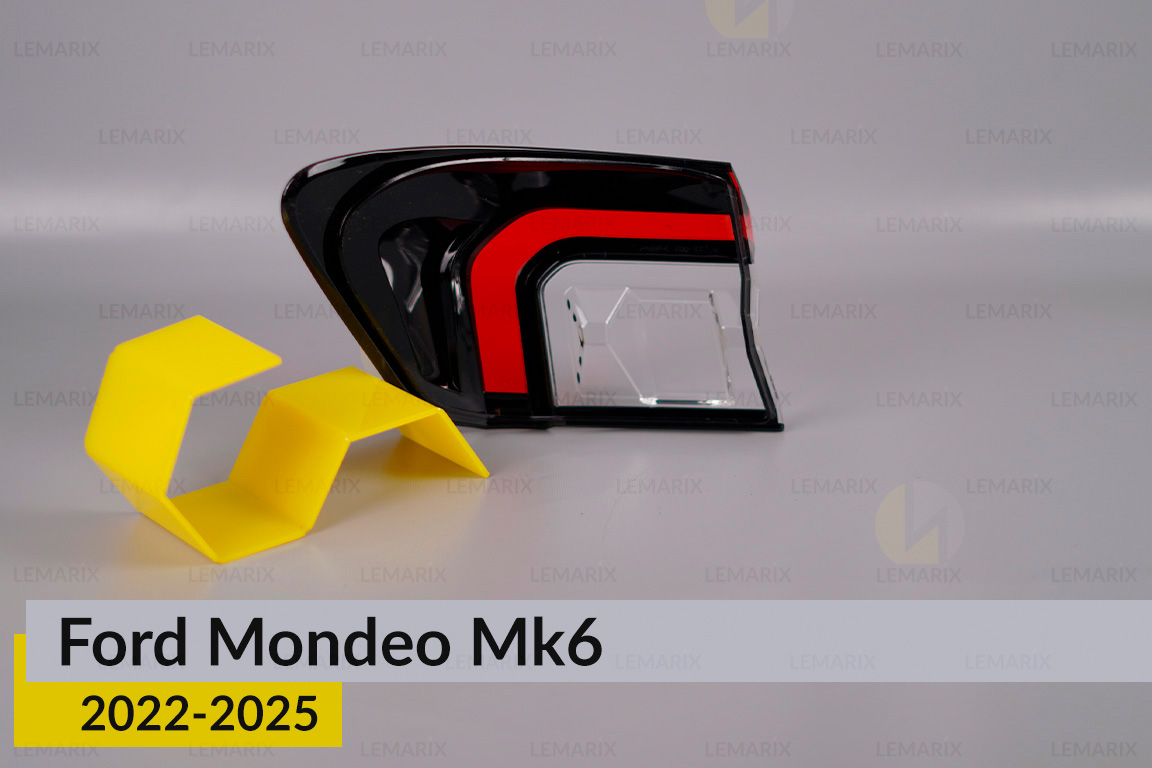 Скло заднього ліхтаря зовнішнє в крилі Ford Mondeo Mk6 (2022-2025) праве