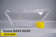 Скло фари Toyota RAV4 XA50 (2018-2026) ліве