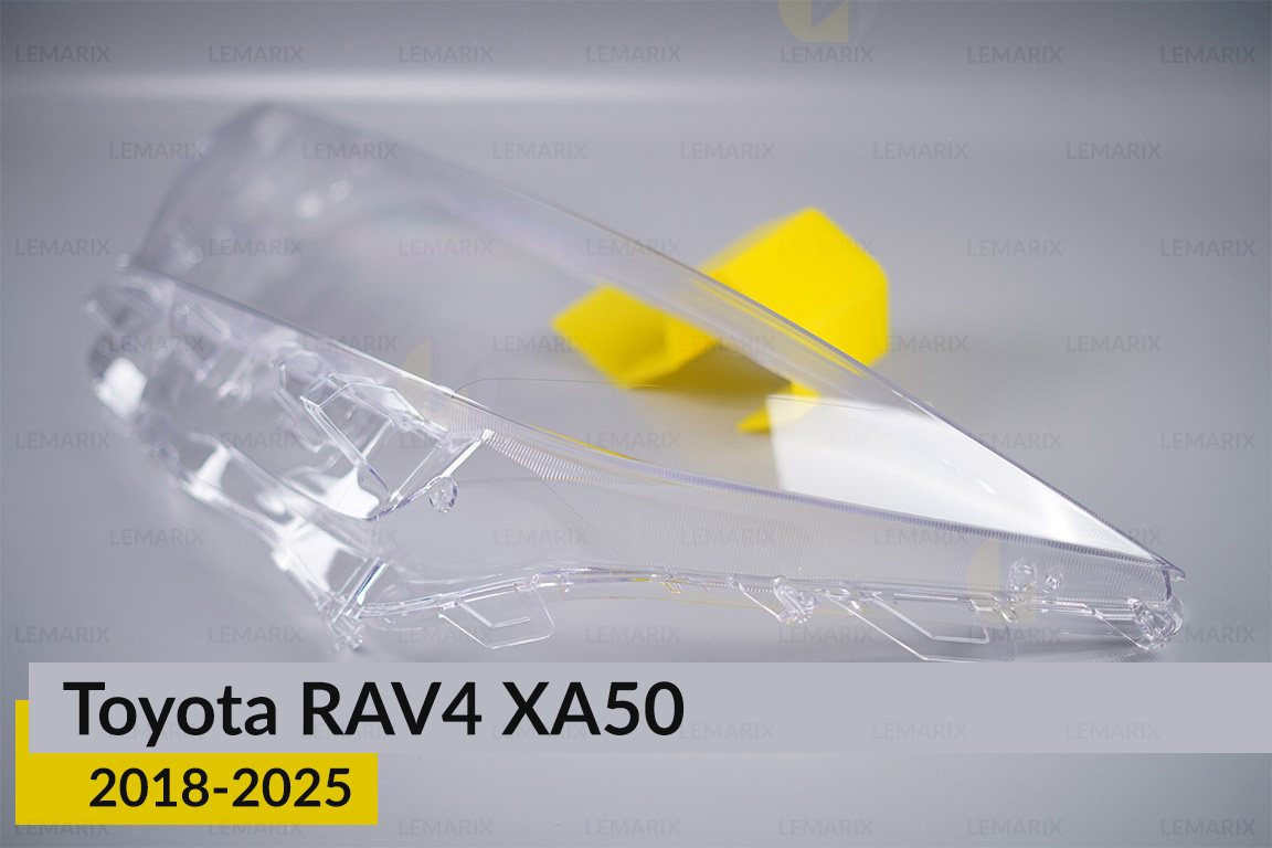 Скло фари Toyota RAV4 XA50 (2018-2026) ліве