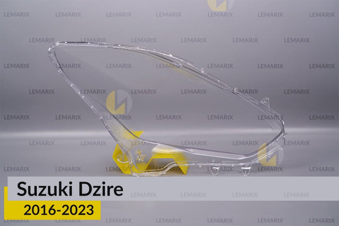 Скло фари Suzuki Dzire (2016-2023) ліве