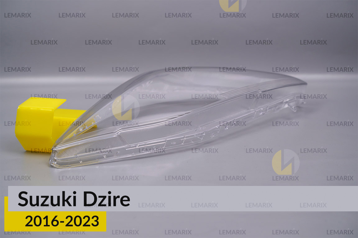Скло фари Suzuki Dzire (2016-2023) ліве