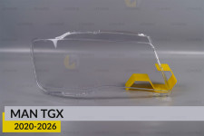Скло фари MAN TGX (2020-2026) праве