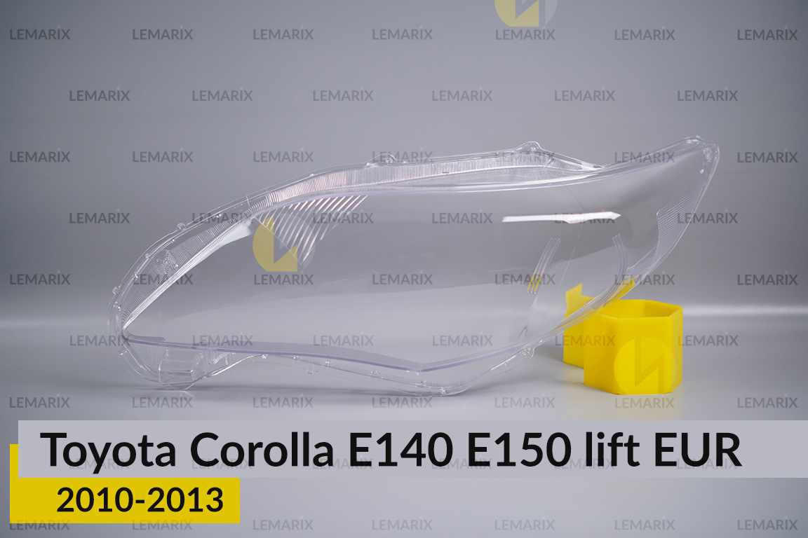 Скло фари Toyota Corolla E140 E150 EUR (2010-2013) рест ліве