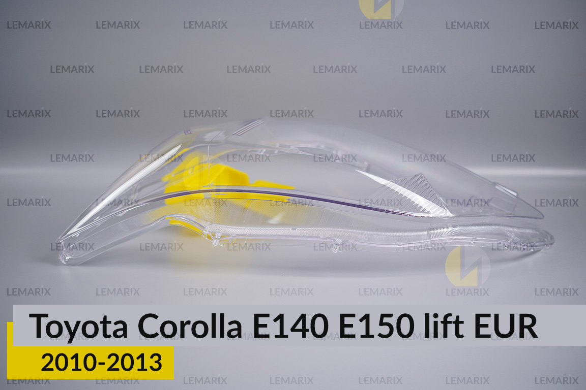 Скло фари Toyota Corolla E140 E150 EUR (2010-2013) рест ліве