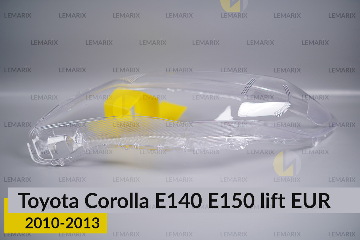 Скло фари Toyota Corolla E140 E150 EUR (2010-2013) рест ліве