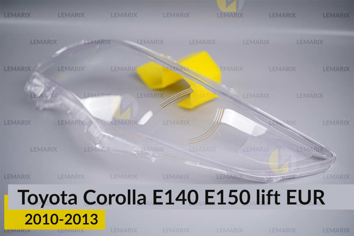 Скло фари Toyota Corolla E140 E150 EUR (2010-2013) рест ліве
