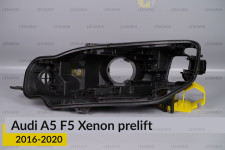 Корпус фари Audi A5 F5 Xenon (2016-2020) дорест лівий