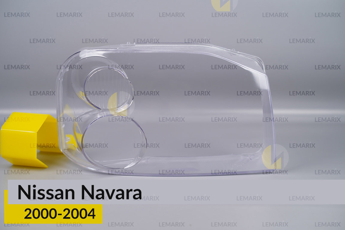Скло фари Nissan Navara (2000-2004) праве