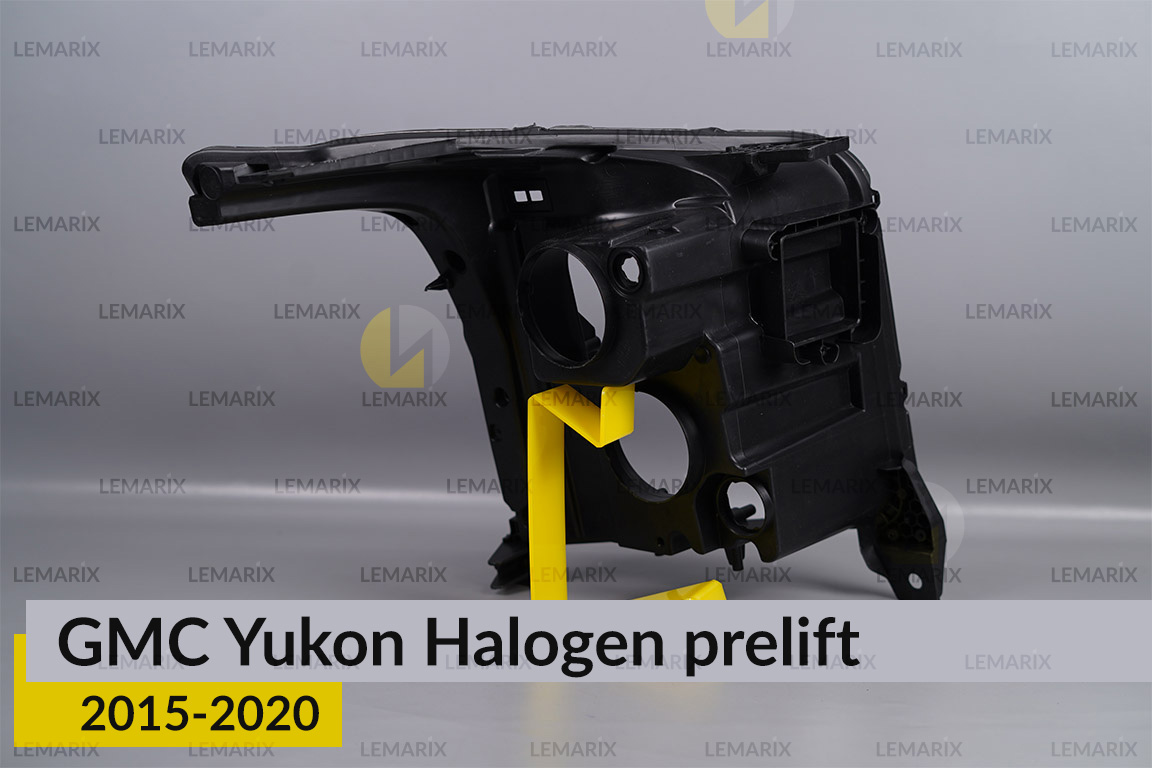 Корпус фари GMC Yukon Halogen (2015-2020) дорест лівий