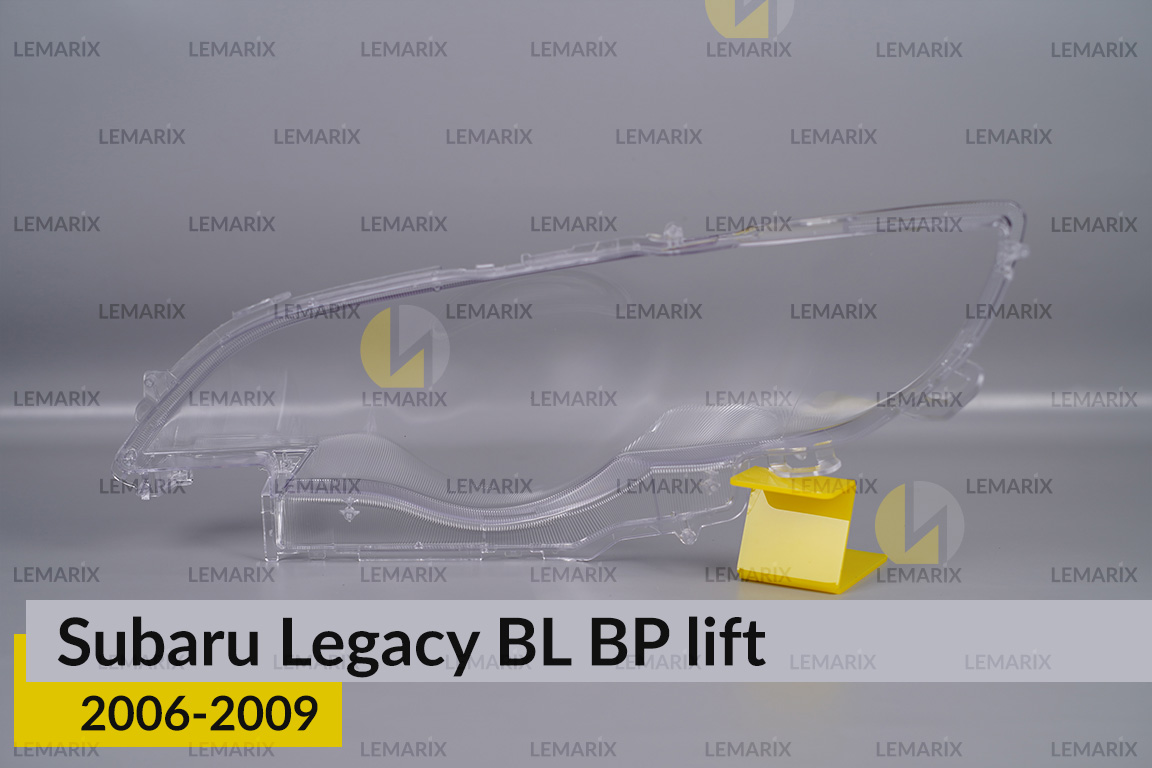 Скло фари Subaru Legacy BL BP (2006-2009) рест під омивач праве