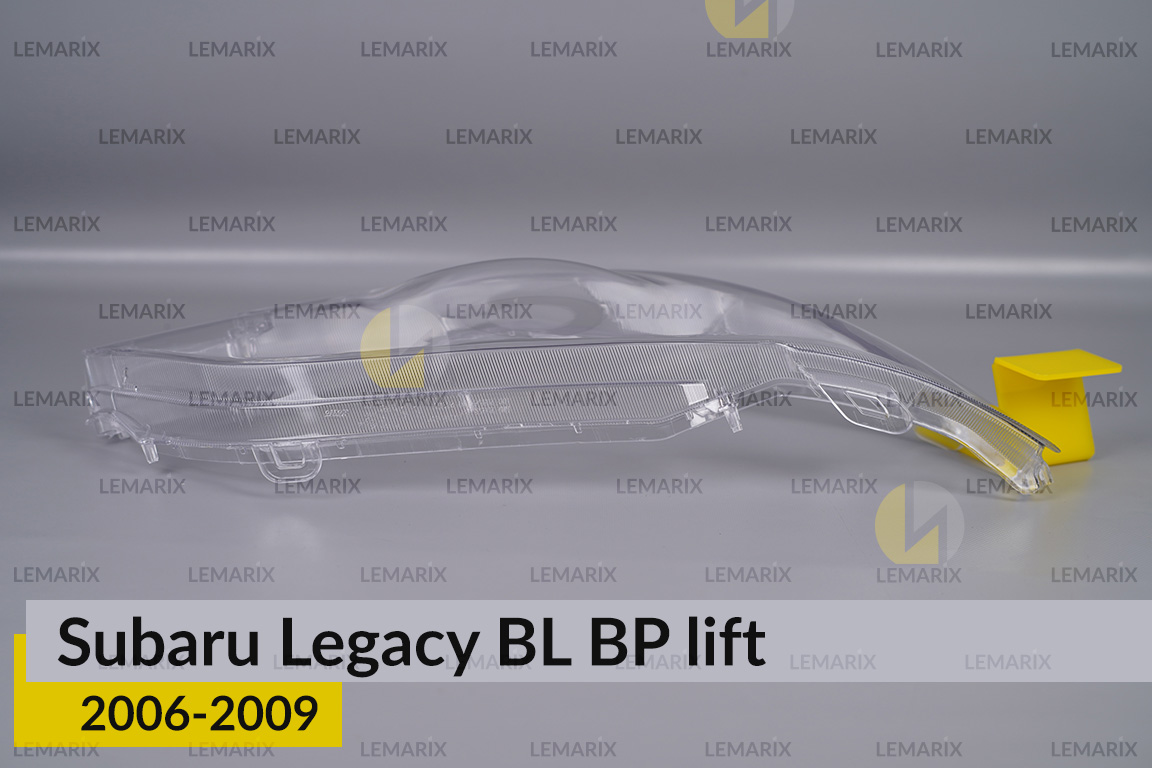 Скло фари Subaru Legacy BL BP (2006-2009) рест під омивач праве