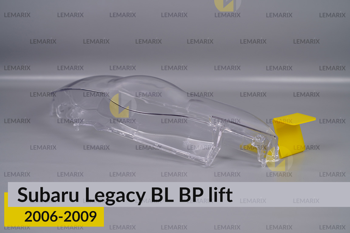 Скло фари Subaru Legacy BL BP (2006-2009) рест під омивач праве