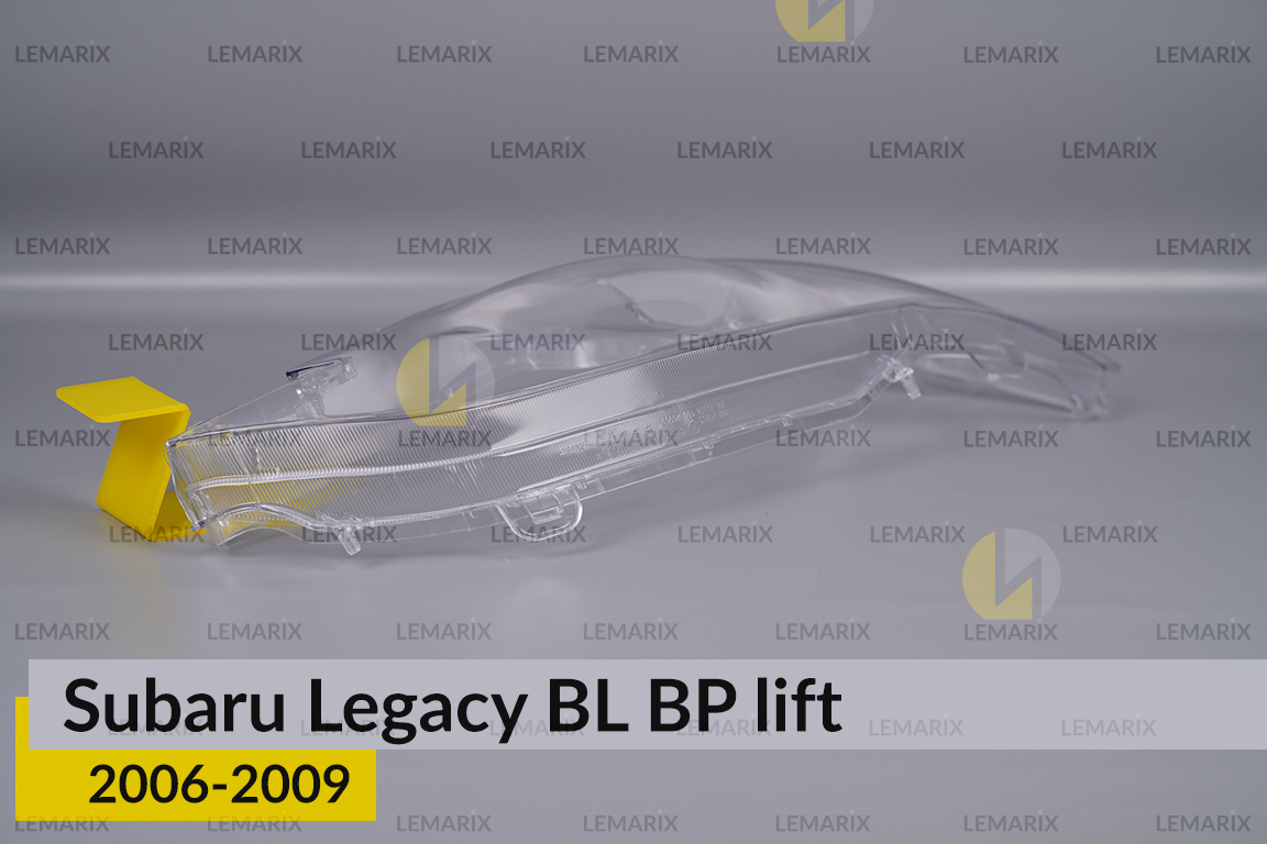 Скло фари Subaru Legacy BL BP (2006-2009) рест під омивач праве
