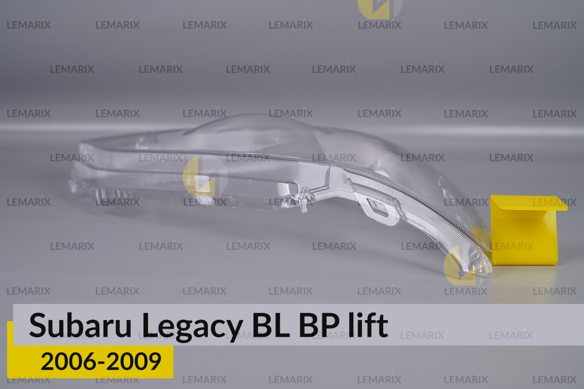 Скло фари Subaru Legacy BL BP (2006-2009) рест під омивач праве