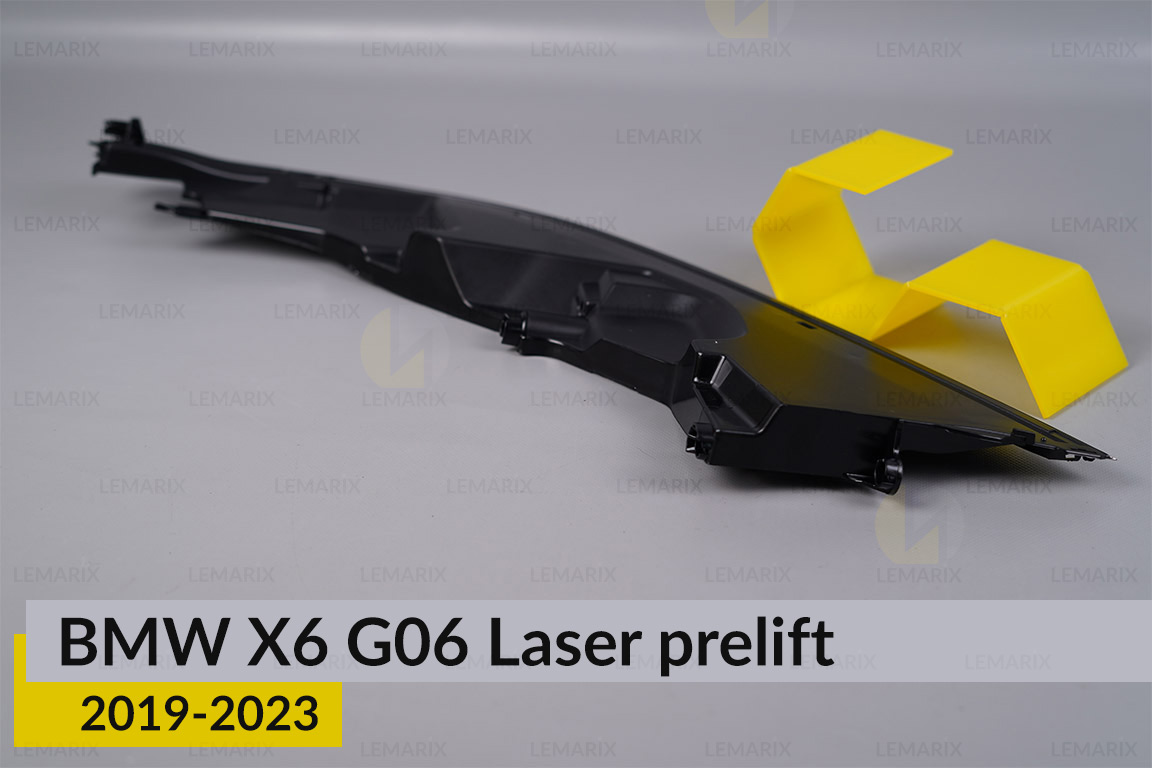 Декоративна маска під світловод верхня BMW X6 G06 Laser (2019-2023) дорест права