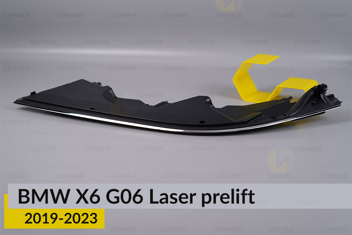Декоративна маска під світловод верхня BMW X6 G06 Laser (2019-2023) дорест права