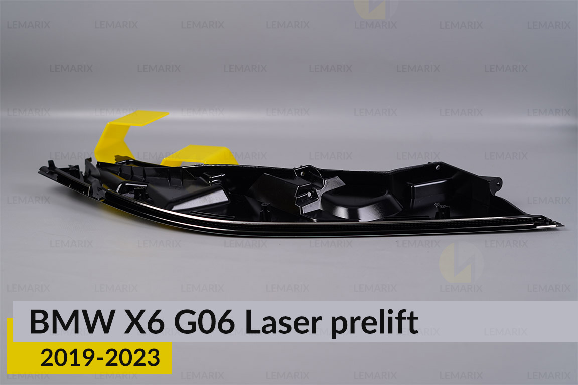 Декоративна маска під світловод верхня BMW X6 G06 Laser (2019-2023) дорест права