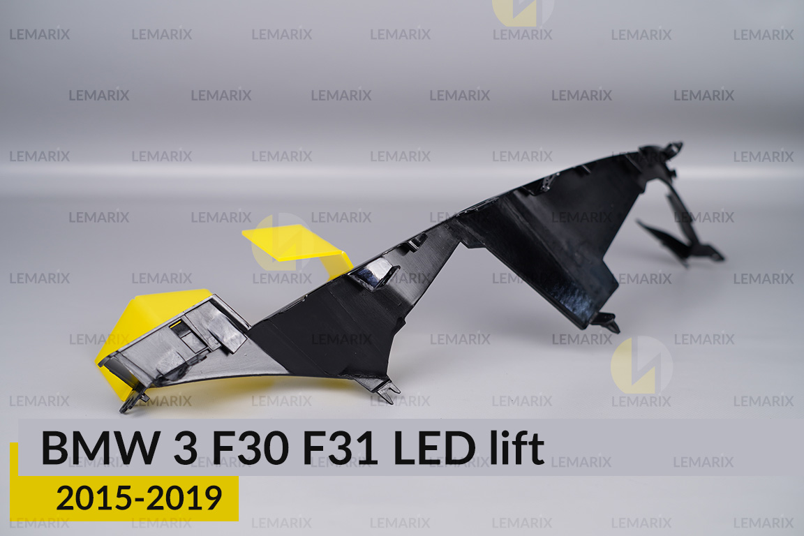 Декоративна маска нижня BMW 3 F30 F31 LED (2015-2019) рест ліва