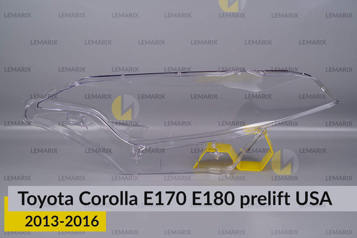 Скло фари Toyota Corolla E170 E180 USA (2013-2016) дорест праве
