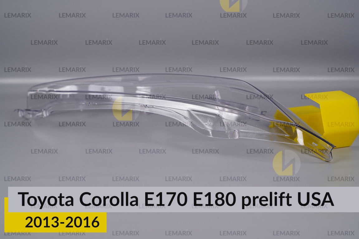 Скло фари Toyota Corolla E170 E180 USA (2013-2016) дорест праве