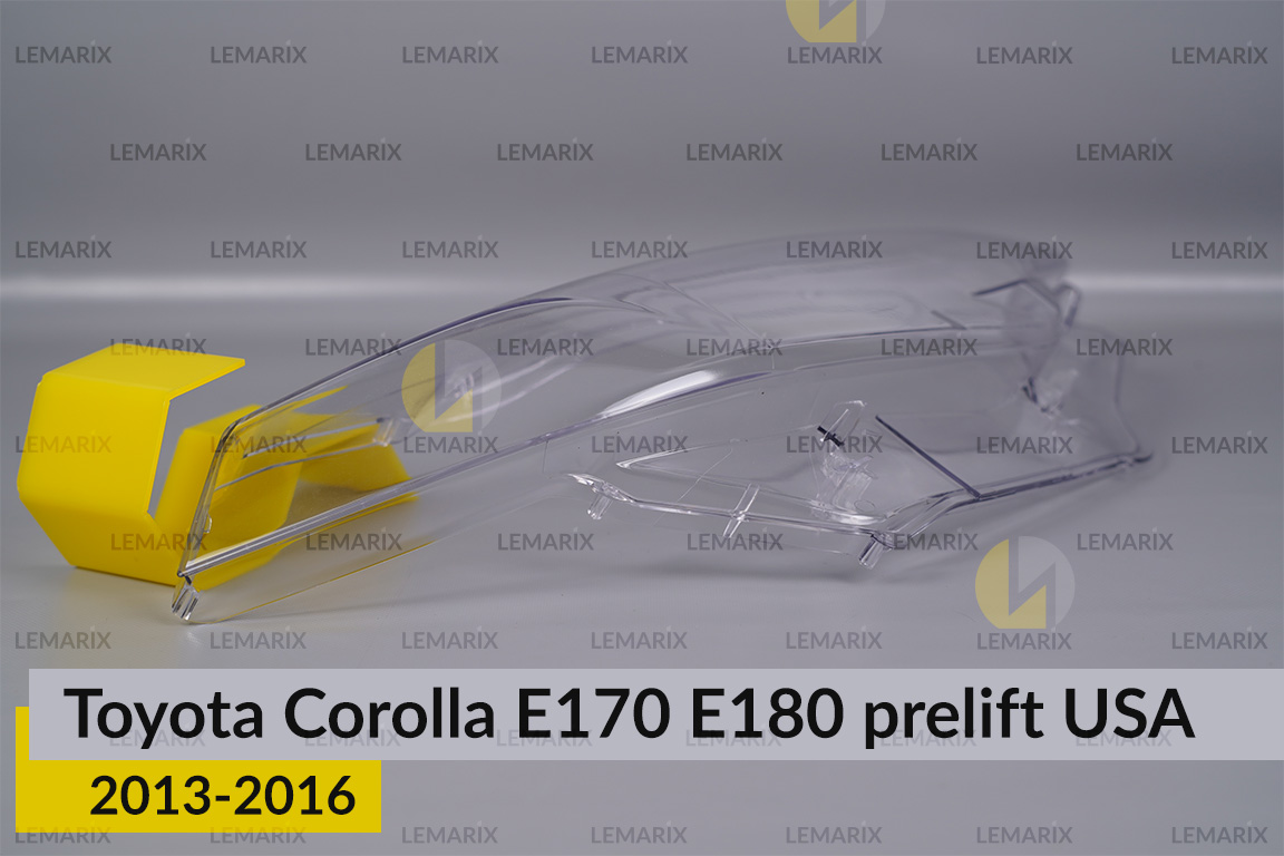 Скло фари Toyota Corolla E170 E180 USA (2013-2016) дорест праве