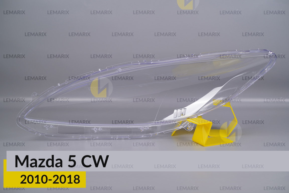 Скло фари Mazda 5 CW (2010-2018) праве