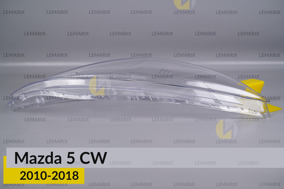 Скло фари Mazda 5 CW (2010-2018) праве