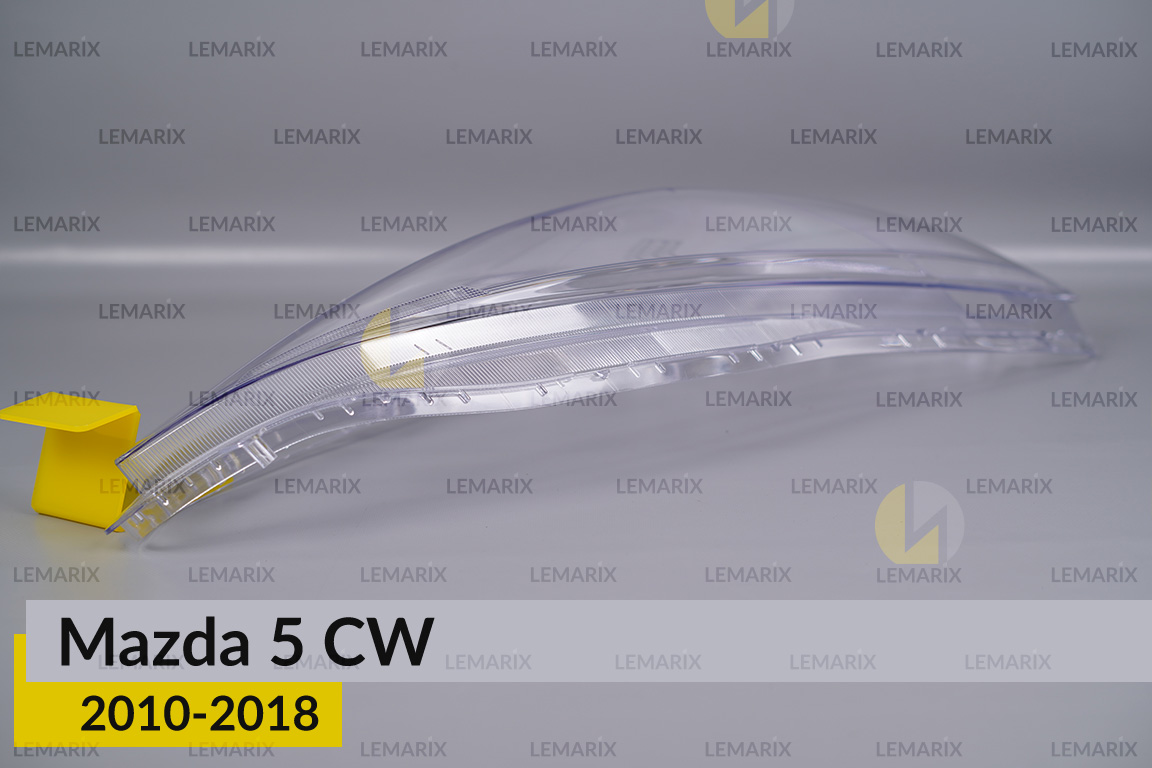 Скло фари Mazda 5 CW (2010-2018) праве