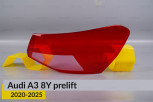 Скло заднього ліхтаря зовнішнє в крилі Audi A3 8Y (2020-2025) дорест праве