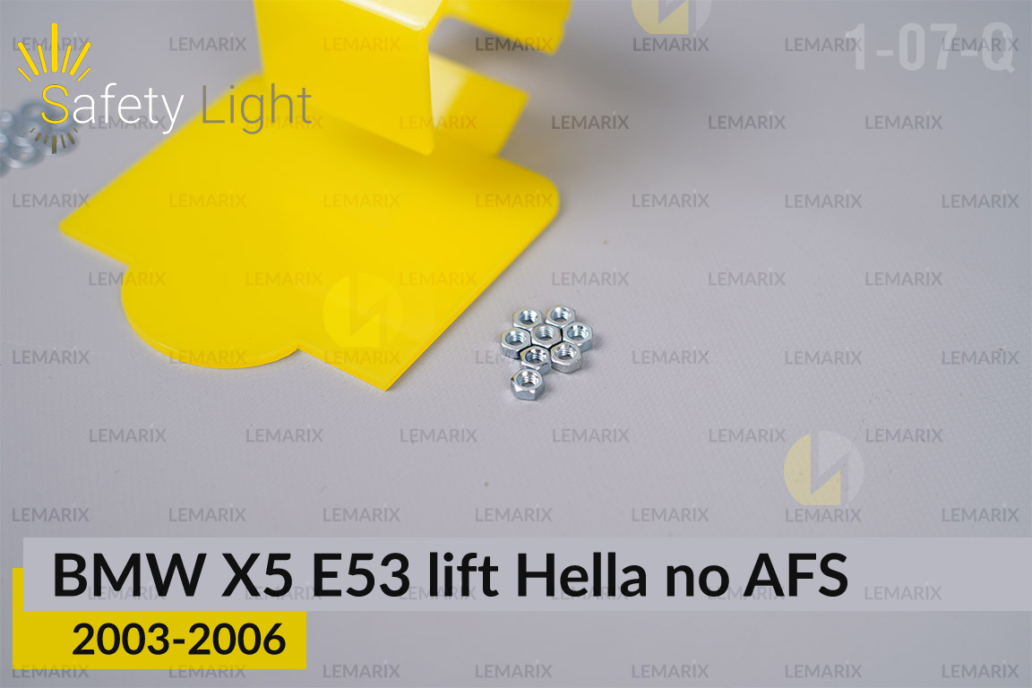 Перехідна рамка для BMW X5 E53 Hella no AFS (2003-2006) рест