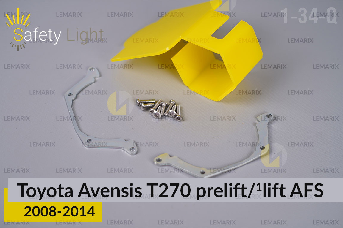 Перехідна рамка для Toyota Avensis T270 AFS (2008-2014) дорест/1 рест