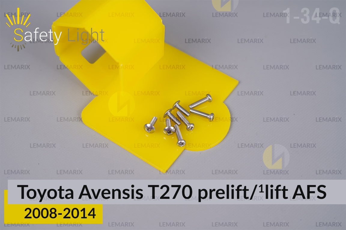 Перехідна рамка для Toyota Avensis T270 AFS (2008-2014) дорест/1 рест