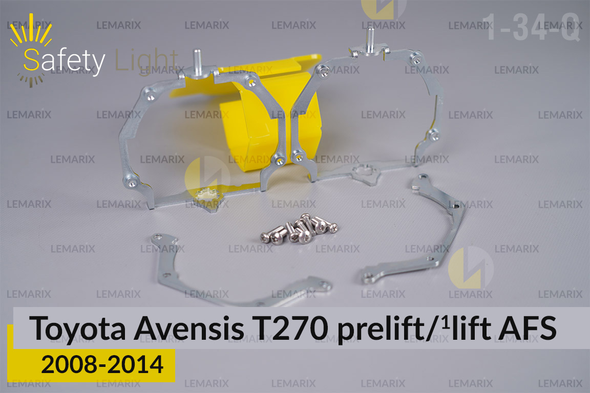 Перехідна рамка для Toyota Avensis T270 AFS (2008-2014) дорест/1 рест