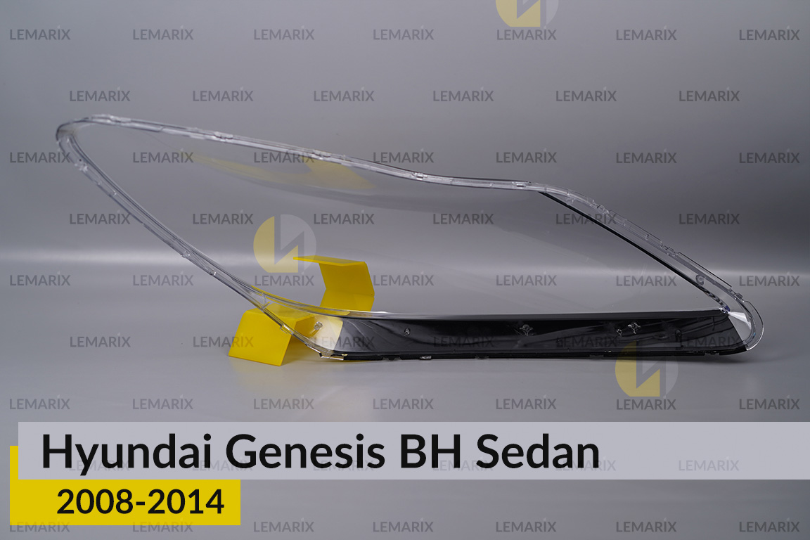 Скло фари Hyundai Genesis BH Sedan (2008-2014) ліве