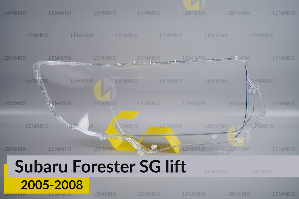 Скло фари Subaru Forester SG (2005-2008) рест ліве