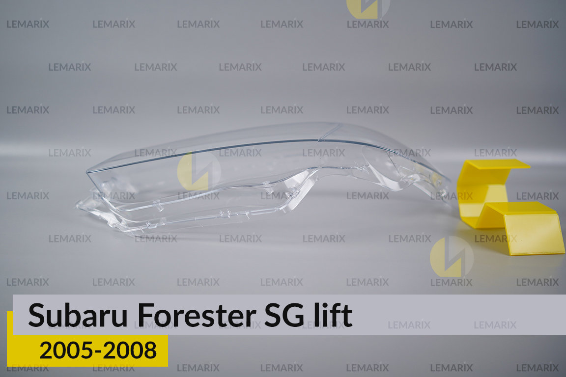 Скло фари Subaru Forester SG (2005-2008) рест ліве