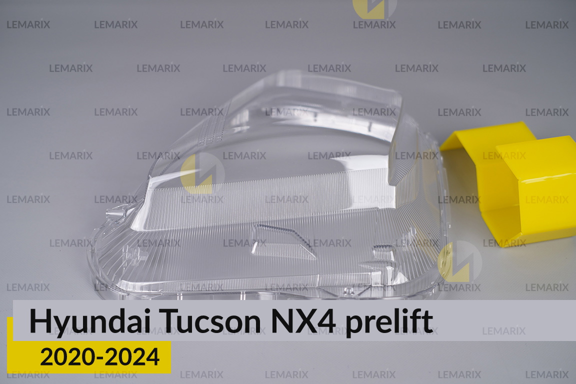 Скло фари Hyundai Tucson NX4 (2020-2024) дорест ліве