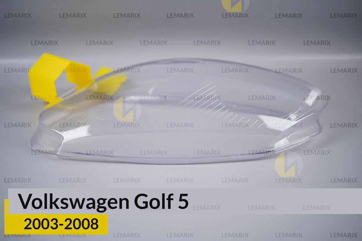 Скло фари VW Volkswagen Golf 5 (2003-2008) ліве
