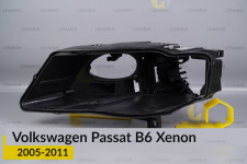 Корпус фары VW Volkswagen Passat B6 Xenon (2005-2011) левый