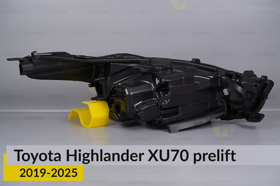 Корпус фари Toyota Highlander XU70 (2019-2026) дорест лівий