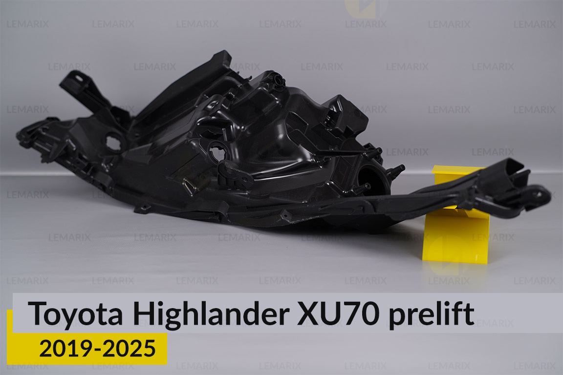 Корпус фари Toyota Highlander XU70 (2019-2026) дорест лівий