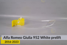 Стекло заднего фонаря внешнее в крыле Alfa Romeo Giulia 952 White (2016-2023) дорест правое