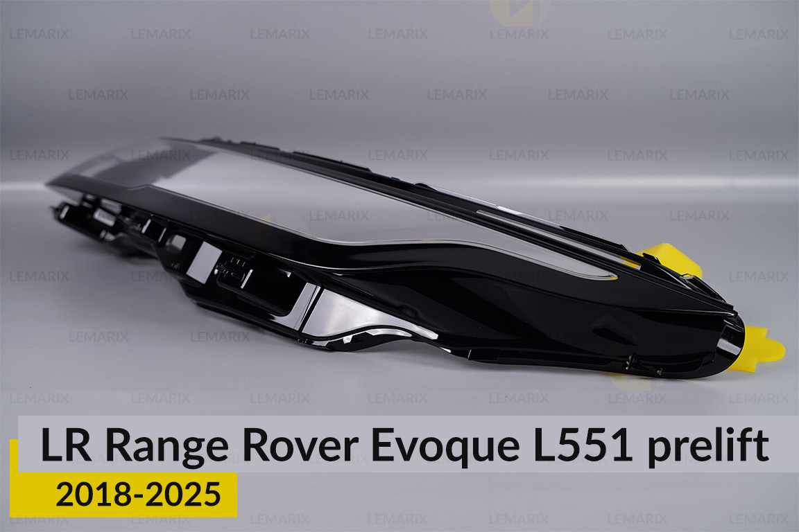 Скло фари Land Rover Range Rover Evoque L551 (2018-2025) дорест ліве
