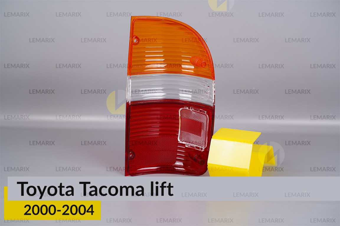 Скло заднього ліхтаря Toyota Tacoma (2000-2004) рест ліве