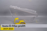 Скло фари Isuzu D-Max (2019-2025) дорест праве