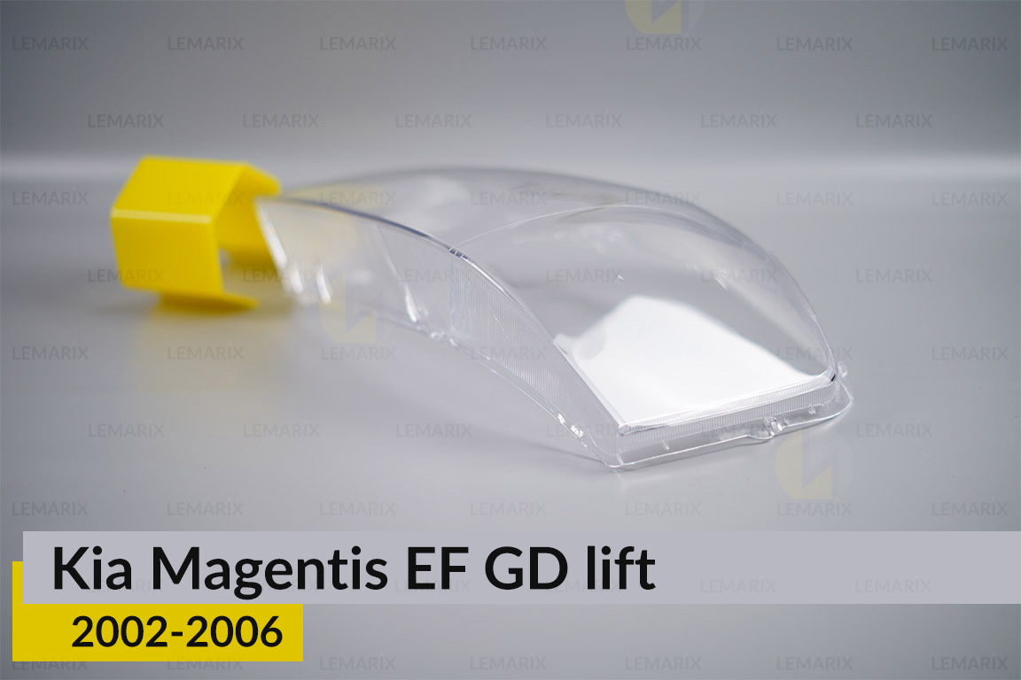 Скло фари Kia Magentis EF GD (2002-2006) рест ліве