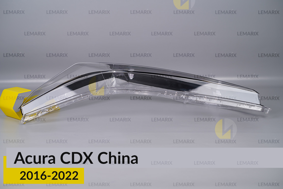 Скло фари Acura CDX China (2016-2022) ліве