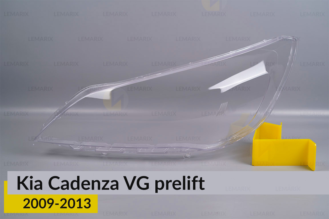 Скло фари Kia Cadenza VG (2009-2013) дорест ліве