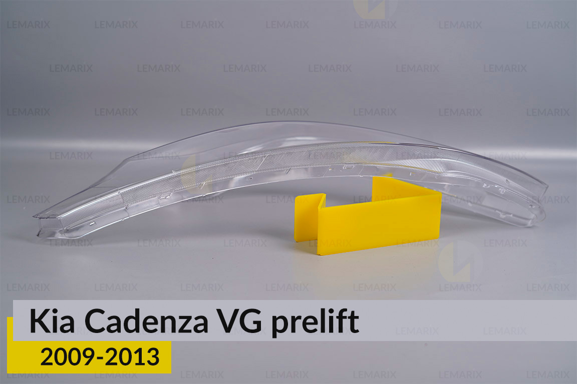 Скло фари Kia Cadenza VG (2009-2013) дорест ліве